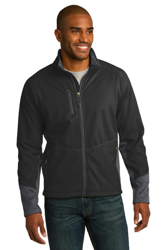 Port Authority J319 DISCONTINUED Port Authority Vertical Soft Shell Jacket. J319
