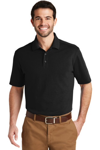 Port Authority K164 DISCONTINUED Port Authority SuperPro Knit Polo. K164