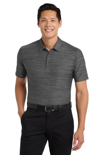 Port Authority K583 DISCONTINUED Port Authority Stretch Heather Polo K583