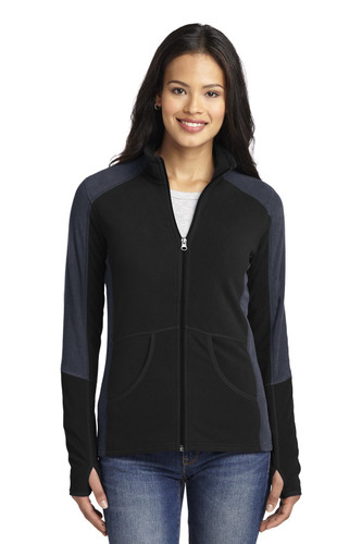 Port Authority L230 DISCONTINUED Port Authority Women's Colorblock Microfleece Jacket. L230