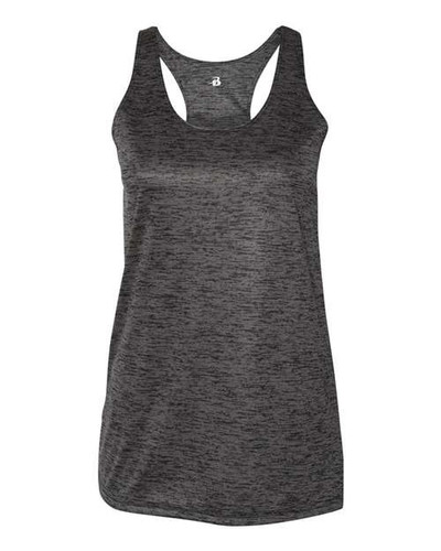 Badger 4161 Women's Tonal Blend Racerback Tank Top