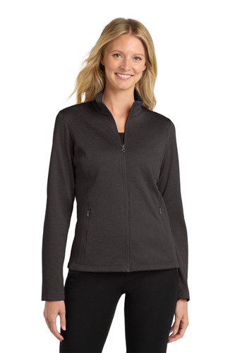 Port Authority L249 DISCONTINUED Port Authority Women's Diamond Heather Fleece Full-Zip Jacket L249
