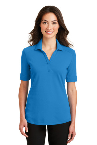 Port Authority L5200 Port Authority Ladies Silk Touch Interlock Performance Polo. L5200
