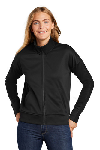 New Era LNEA650 DISCONTINUED New Era Women's Track Jacket LNEA650