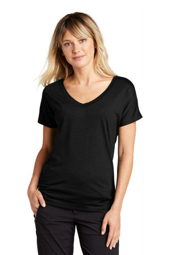 Sport-Tek LST401 DISCONTINUED Sport-Tek Women's PosiCharge Tri-Blend Wicking Dolman Tee. LST401