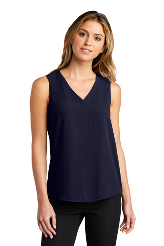 Port Authority LW703 DISCONTINUED Port Authority Ladies Sleeveless Blouse. LW703