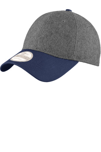 New Era NE206 DISCONTINUED New Era Melton Wool Heather Cap. NE206