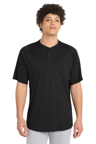 New Era NEA221 DISCONTINUED New Era Diamond Era 2-Button Jersey. NEA221