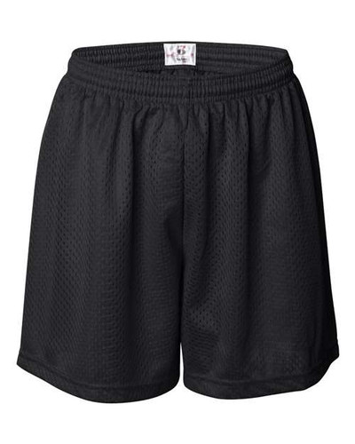 Badger 7216 Women's Pro Mesh 5" Solid Liner Shorts
