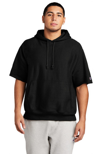Champion S101SS Champion Reverse Weave Short Sleeve Hooded Sweatshirt S101SS