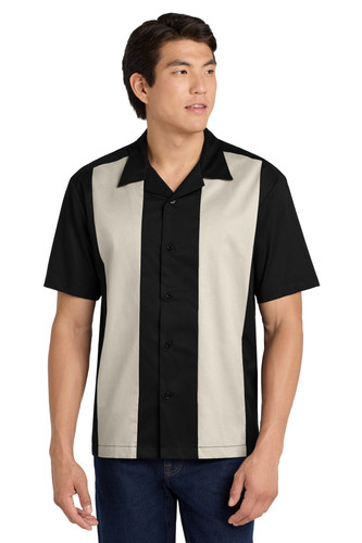 Port Authority S300 DISCONTINUED Port Authority Retro Camp Shirt. S300