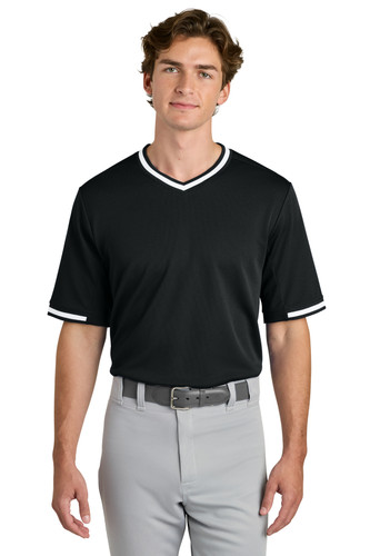 Sport-Tek ST221 Sport-Tek Tough Mesh V-Neck Baseball Jersey ST221