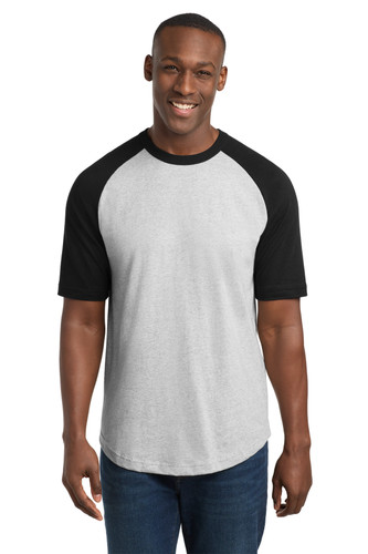 Sport-Tek T201 DISCONTINUEDSport-Tek Short Sleeve Colorblock Raglan Jersey. T201