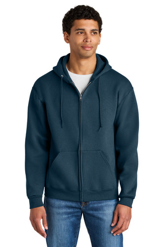 Jerzees Z12M Jerzees Rugged Unisex Full-Zip Hooded Sweatshirt Z12M