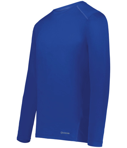 Holloway 222238 Youth Essential Long Sleeve Tee Powered by Coolcore®