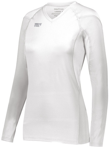 High Five 342213 Girls TruHit Long Sleeve Jersey