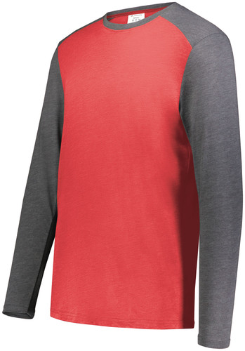 Augusta Sportswear 6882 Youth Gameday Vintage Long Sleeve Tee