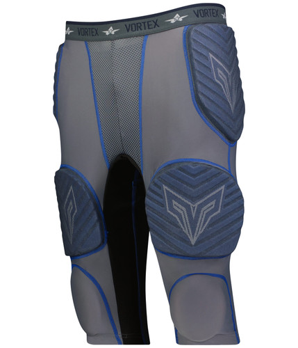 Alleson Athletic 7SIPG2Y Youth Vortex Integrated 7 Padded Football Girdle