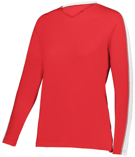 Alleson Athletic A24001 GIRLS SETTER SERIES LONG SLEEVE VOLLEYBALL JERSEY