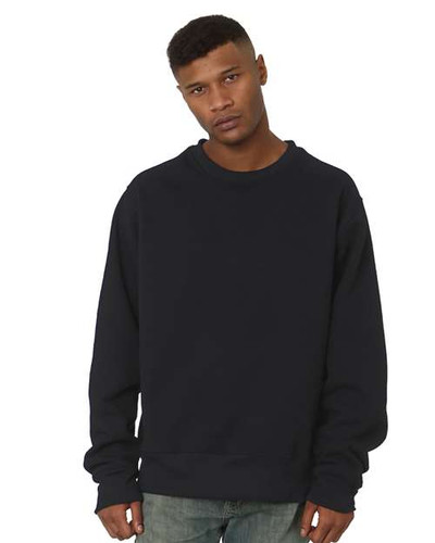 Bayside 4025 Unisex USA-Made Super Heavy Oversized Crewneck Sweatshirt