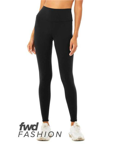 BELLA + CANVAS 0813 Women's FWD Fashion High Waist Fitness Leggings