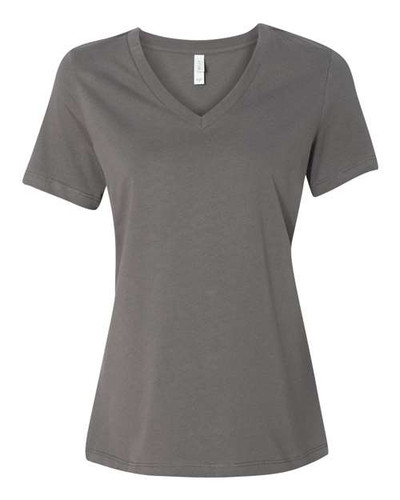 BELLA + CANVAS 6405 Women’s Relaxed Jersey V-Neck Tee