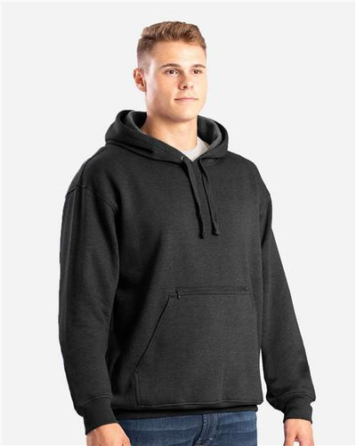 Berne Apparel SP418 Men's Heritage Zip Pocket Hooded Sweatshirt