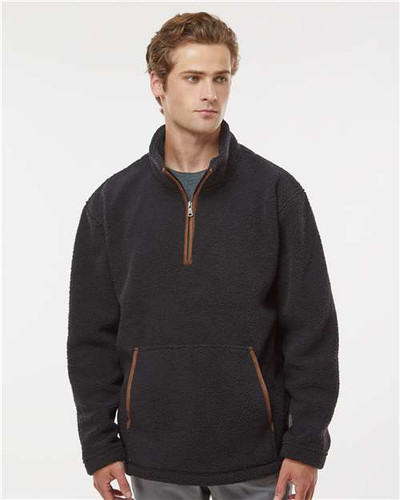 Boxercraft BM8510 Men's Everest Fleece Quarter-Zip Pullover