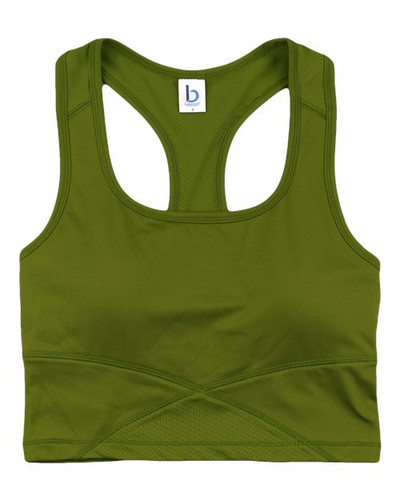 Boxercraft YS83 Girls' Cropped Middie Tank