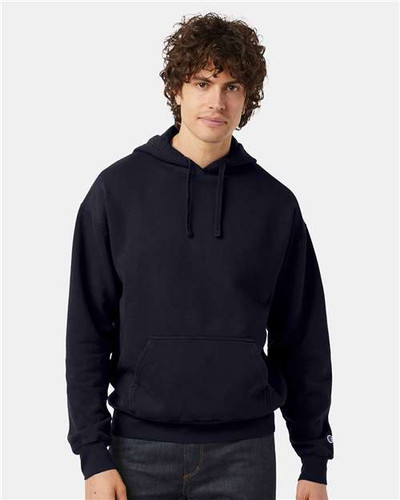 Champion CD450 Unisex Garment-Dyed Hooded Sweatshirt