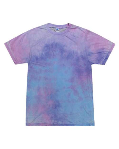 Colortone 1090 Unisex Festival Tie-Dyed Burnout T-Shirt