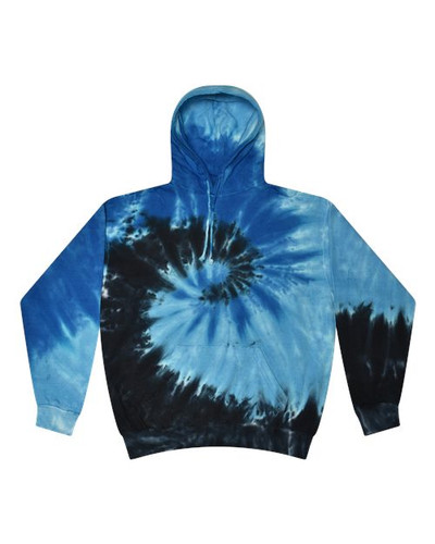 Colortone 8777Y Youth Tie-Dyed Hooded Sweatshirt