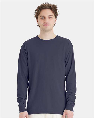 ComfortWash by Hanes GDH200 Unisex Garment-Dyed Long Sleeve T-Shirt