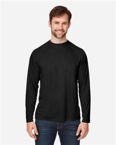 CORE365 CE110 Unisex Ultra UVP™ Marina Raglan Long Sleeve T-Shirt