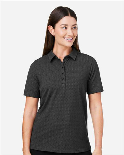 Devon & Jones DG101W Women's Crownlux Performance® Geo Polo