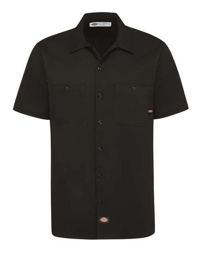 Dickies S307 Men's Industrial Short Sleeve Cotton Work Shirt