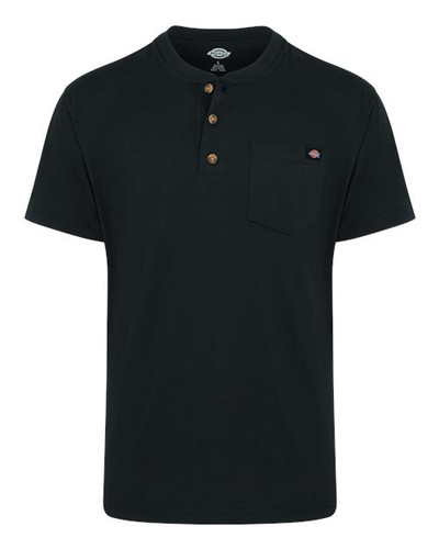 Dickies WS51T Men's Tall Heavyweight Traditional Short Sleeve Henley