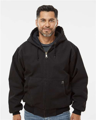 DRI DUCK 5020T Men's Tall Cheyenne Boulder Cloth™ Hooded Jacket with Tricot Quilt Lining