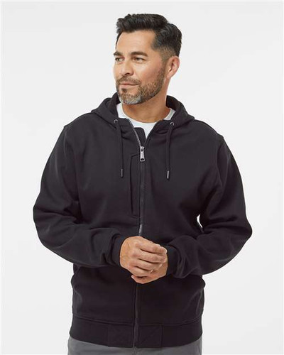 DRI DUCK 7040 Men's Bateman Bonded Power Fleece 2.0 Full-Zip Jacket