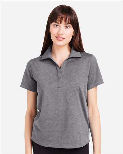 Glyder PDP7058 Women's Fairway Marbled Jersey Polo