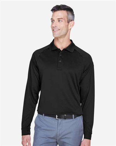 Harriton M211L Men's Advantage Long Sleeve Tactical Polo