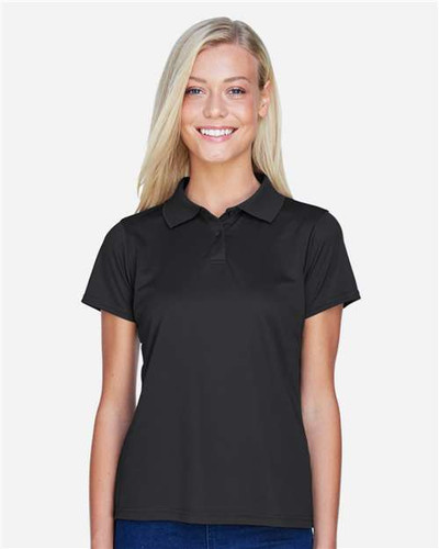 Harriton M315W Women's Polyester Jersey Polo