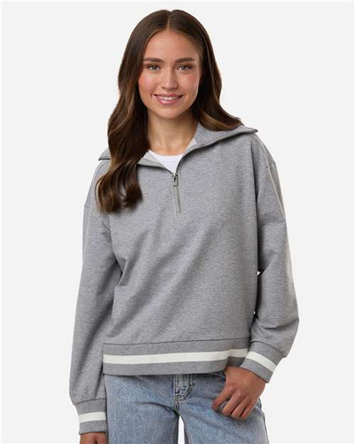 Holloway 223782 Women's Heritage Prep Quarter-Zip Pullover