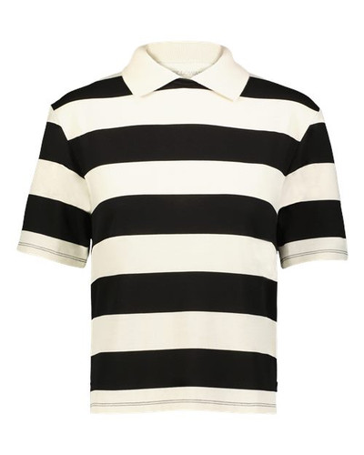 Holloway 226302 Women's Prep Street Rugby Crop T-Shirt