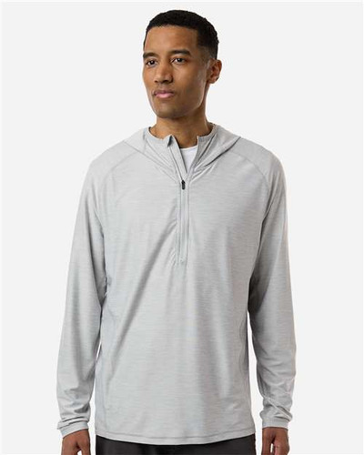 HUK H1200668 Men's Atoll Half-Zip Hooded Pullover