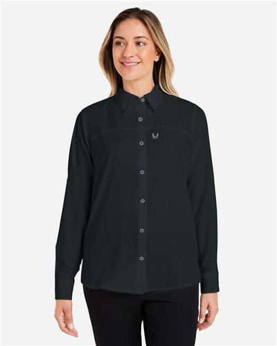 HUK H615006 Women's Tide Point Long Sleeve Shirt
