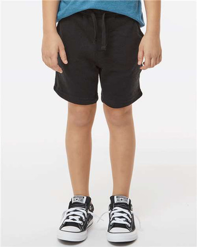 Independent Trading Co. PRM11SRT Toddler Lightweight Special Blend Fleece Shorts