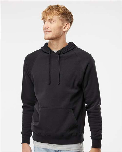 Independent Trading Co. PRM33SBP Unisex Special Blend Raglan Hooded Sweatshirt