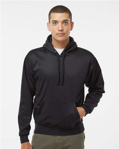 J. America 8615 Men's Polyester Tailgate Hooded Sweatshirt
