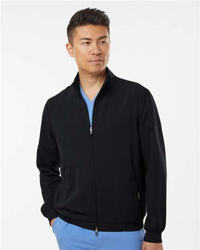 Jaanuu M60001 Men's Wolfe Everyday Full-Zip 6-Pocket Scrub Jacket